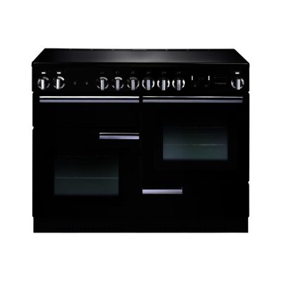 Rangemaster Professional+ 110cm Electric 91780 Range Cooker in Black with Induction Hob Rangemaster Professional+ 110cm Electric 91780 Range Cooker in Black with Induction Hob